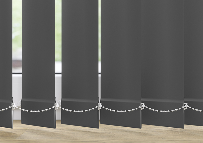 Orion (Blackout), Anthracite Grey - Vertical Blind Slats - Image 3